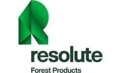 Resolute Forest Products logo 2011 - IES - Industrial Electrical Services